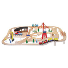 Melissa & Doug chemin de fer en bois