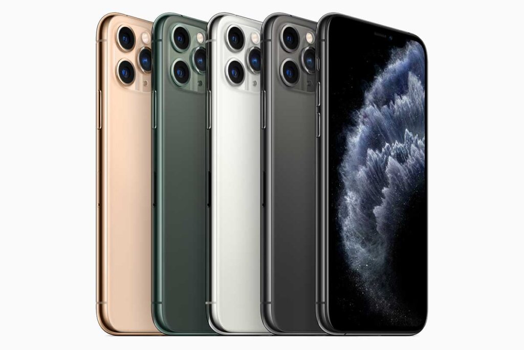 iPhone 11 Pro différentes couleurs