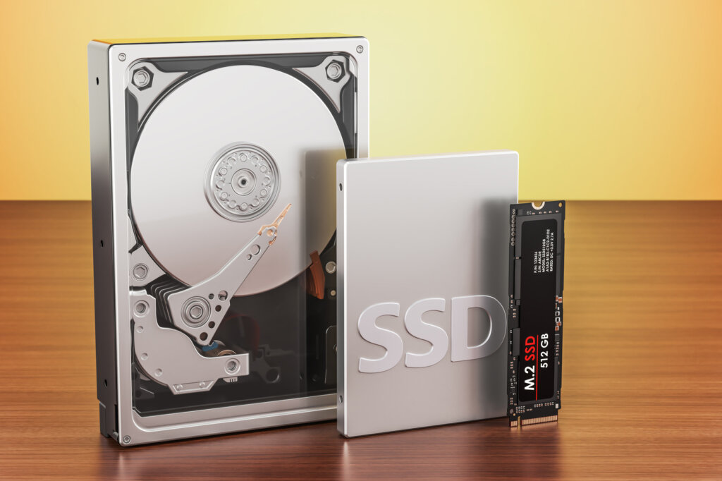 comparison ssd hdd